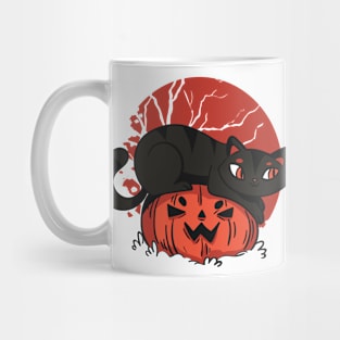 Pumpkin Cat Mug